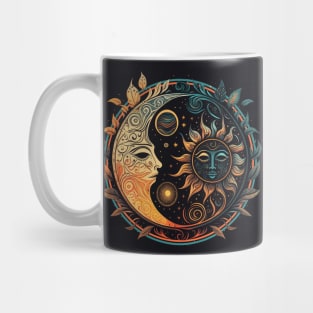 Sun and moon Mug